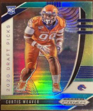 Curtis Weaver [Green, Yellow Prizm] #166