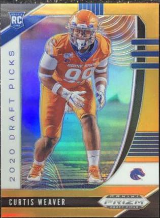 Curtis Weaver [Neon Orange Prizm] #166