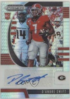 D'Andre Swift [Autograph Hyper Prizm] #120