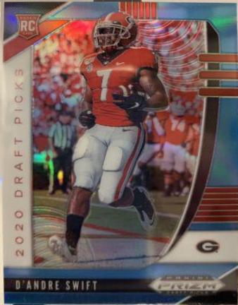 D'Andre Swift [Carolina Blue Prizm] #120