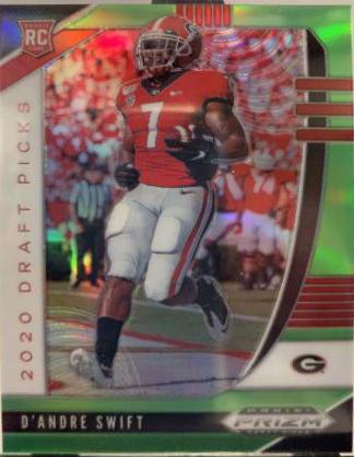 D'Andre Swift [Neon Green Prizm] #120
