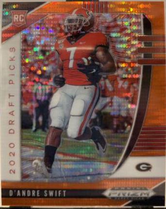 D'Andre Swift [Orange Pulsar Prizm] #120
