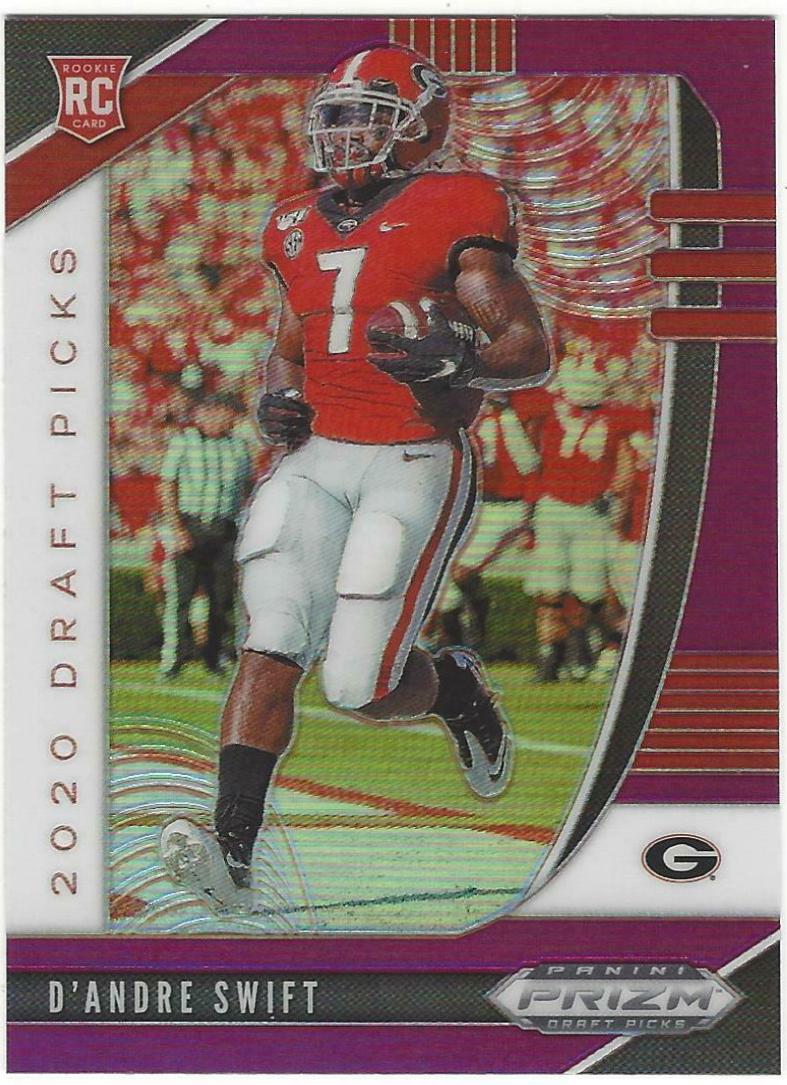 D'Andre Swift [Purple Prizm] #120