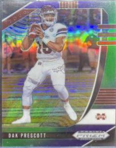 Dak Prescott [Purple, Green Prizm] #24