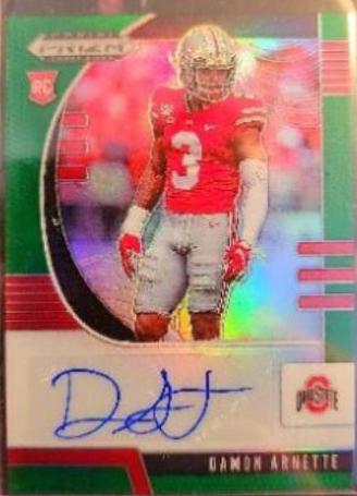 Damon Arnette [Autograph Green Prizm] #194