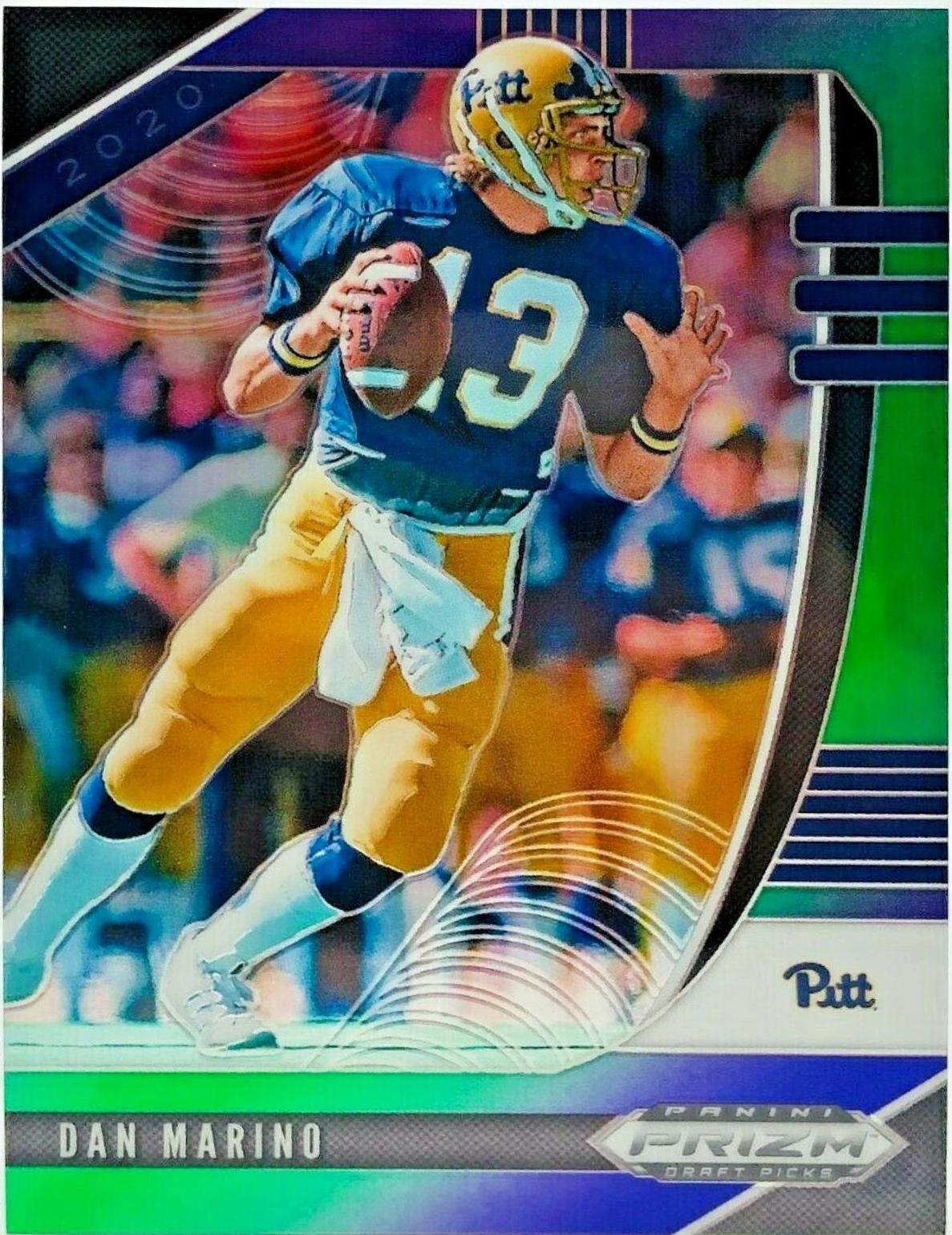 Dan Marino [Purple, Green Prizm] #22
