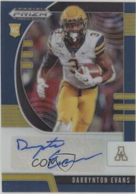 Darrynton Evans [Autograph Blue Prizm] #169