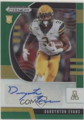 Darrynton Evans [Autograph Green Prizm] #169