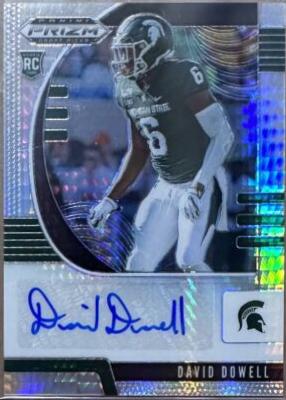David Dowell [Autograph Hyper Prizm] #256