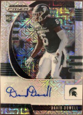 David Dowell [Autograph Mojo Prizm] #256