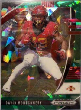 David Montgomery [Green Ice Prizm] #27