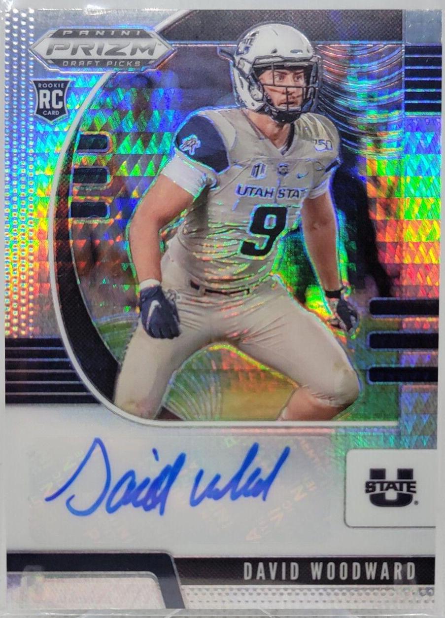 David Woodward [Autograph Hyper Prizm] #179