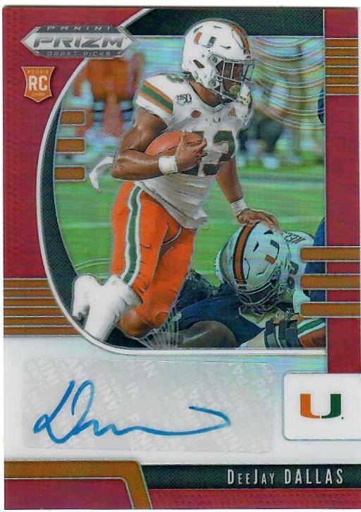 DeeJay Dallas [Autograph Red Prizm] #223