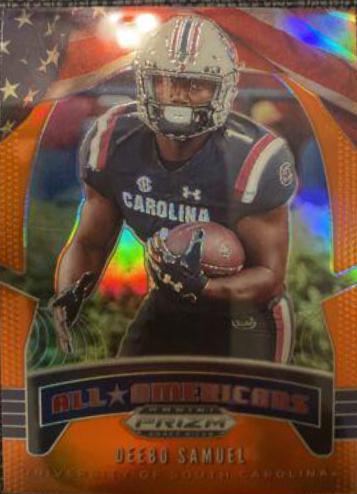 Deebo Samuel [Orange Prizm] #75