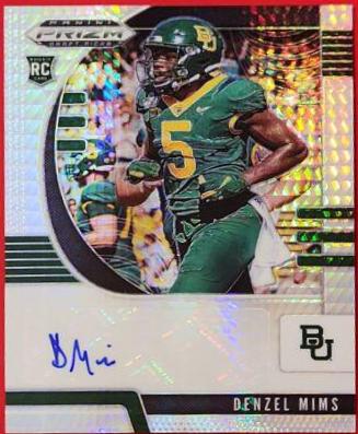 Denzel Mims [Autograph Hyper Prizm] #147