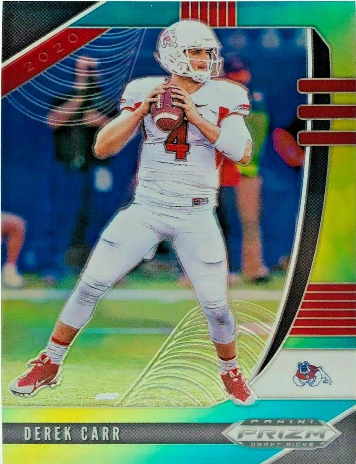 Derek Carr [Green, Yellow Prizm] #32