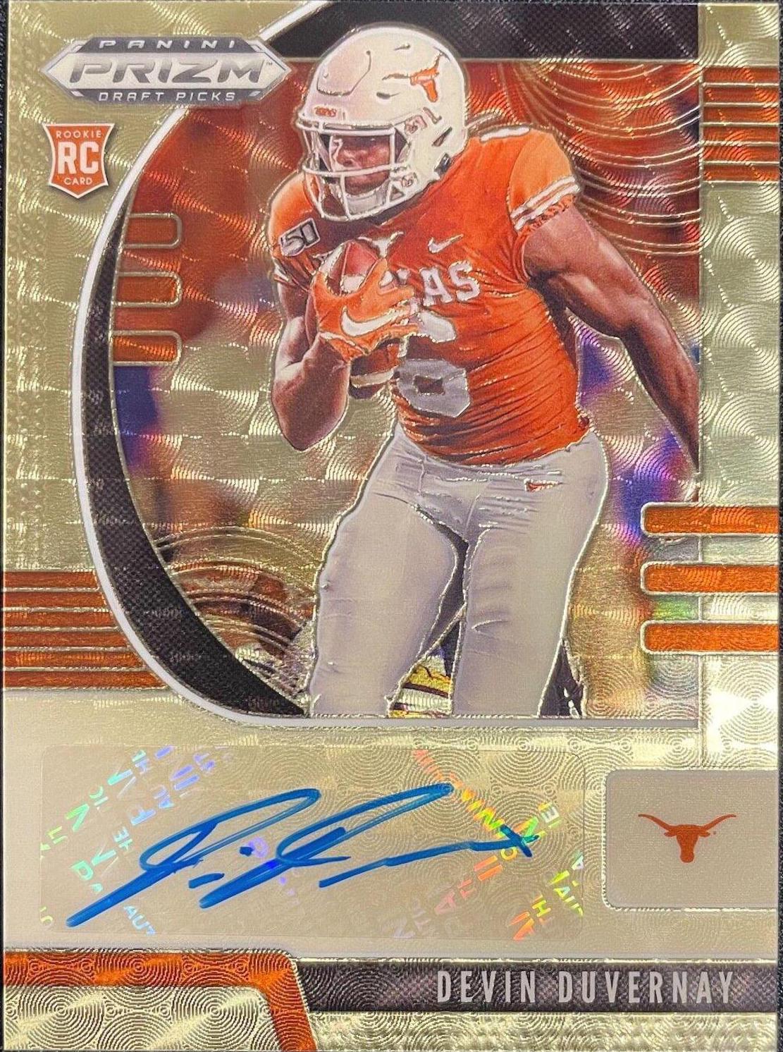 Devin Duvernay [Autograph Gold Vinyl Prizm] #276