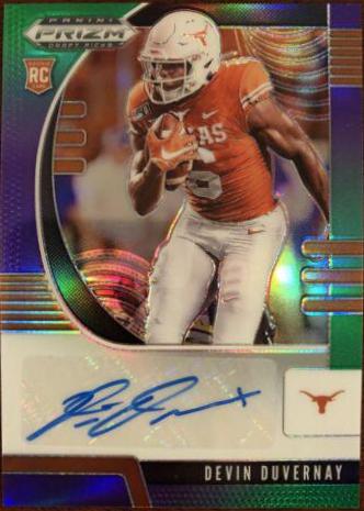 Devin Duvernay [Autograph Purple Green Prizm] #276