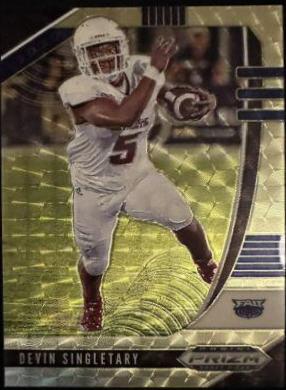Devin Singletary [Gold Vinyl Prizm] #36