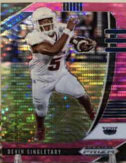 Devin Singletary [Pink Pulsar Prizm] #36
