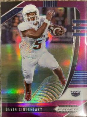 Devin Singletary [Purple Prizm] #36