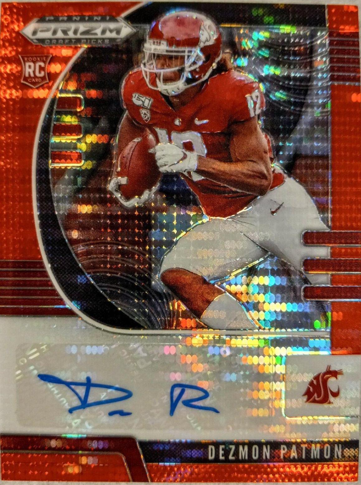 Dezmon Patmon [Autograph Orange Pulsar Prizm] #150