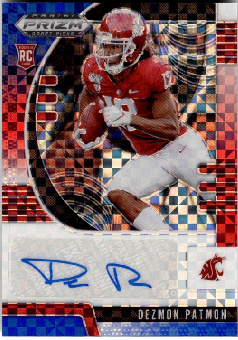 Dezmon Patmon [Autograph Red White Blue Prizm] #150