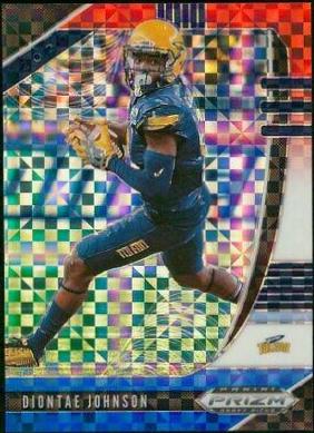 Diontae Johnson [Red, White, Blue Prizm] #37