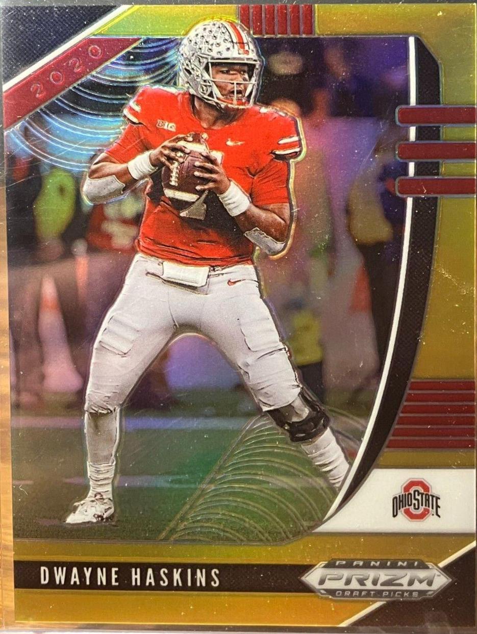Dwayne Haskins [Gold Prizm] #42