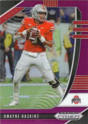 Dwayne Haskins [Purple Prizm] #42