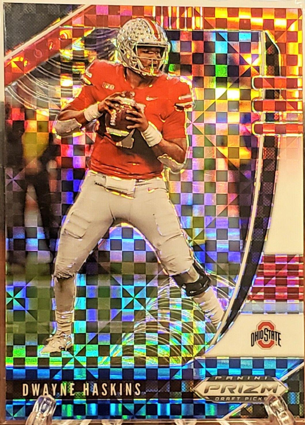 Dwayne Haskins [Red, White, Blue Prizm] #42