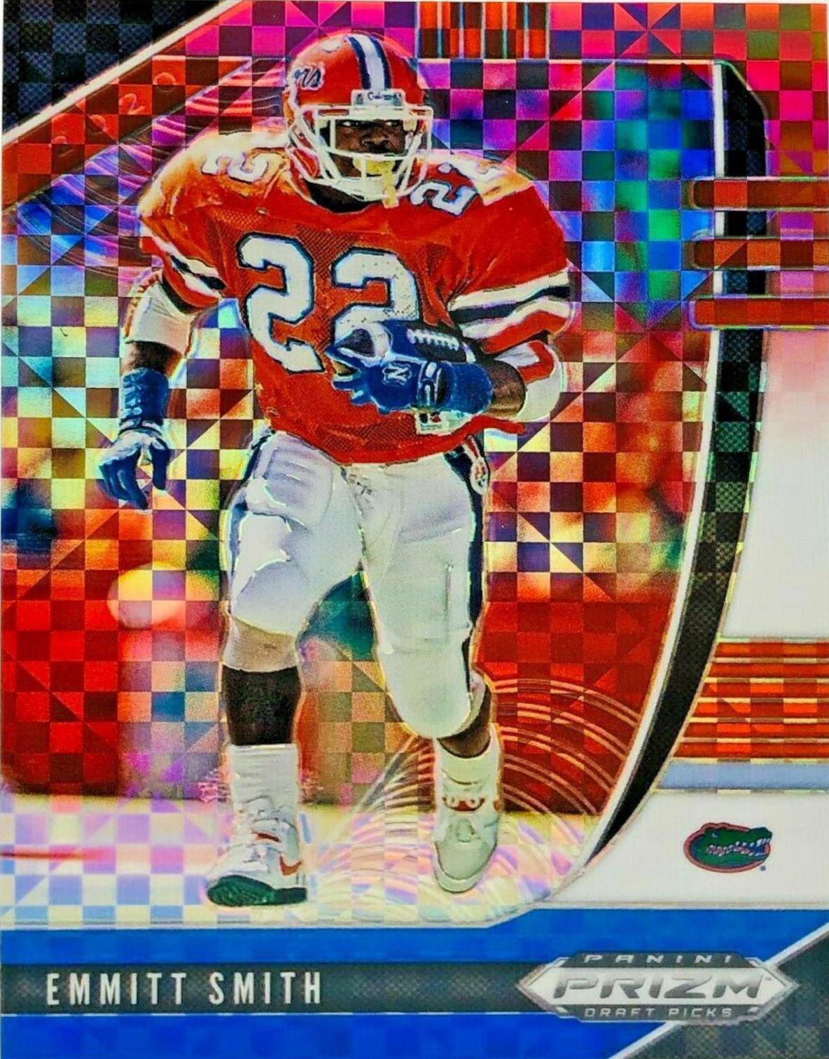 Emmitt Smith [Red, White, Blue Prizm] #43