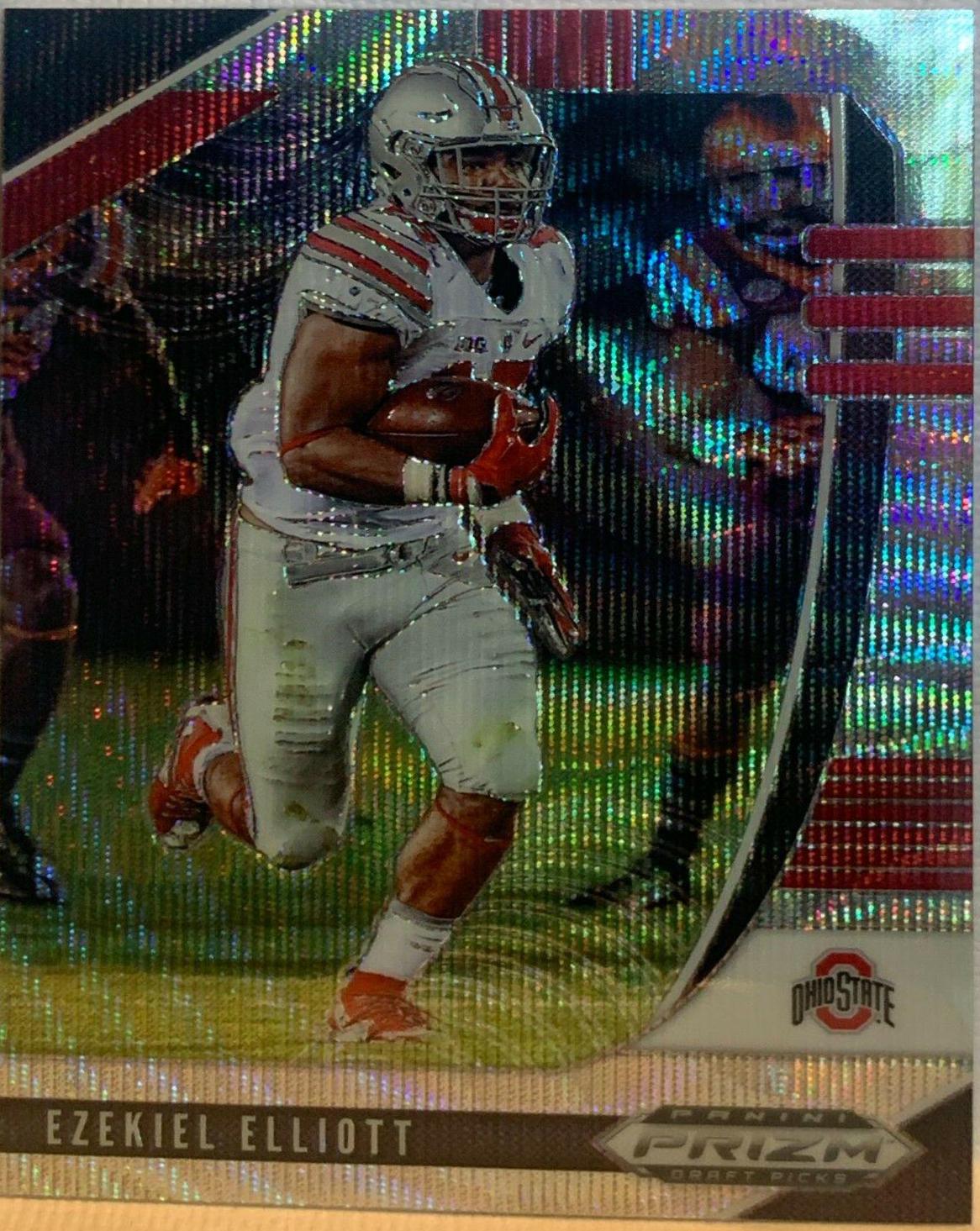 Ezekiel Elliott [Blue Wave Prizm] #44