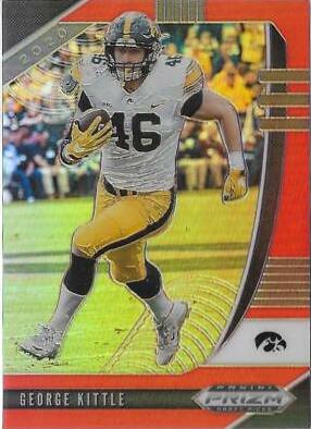 George Kittle [Orange Prizm] #31
