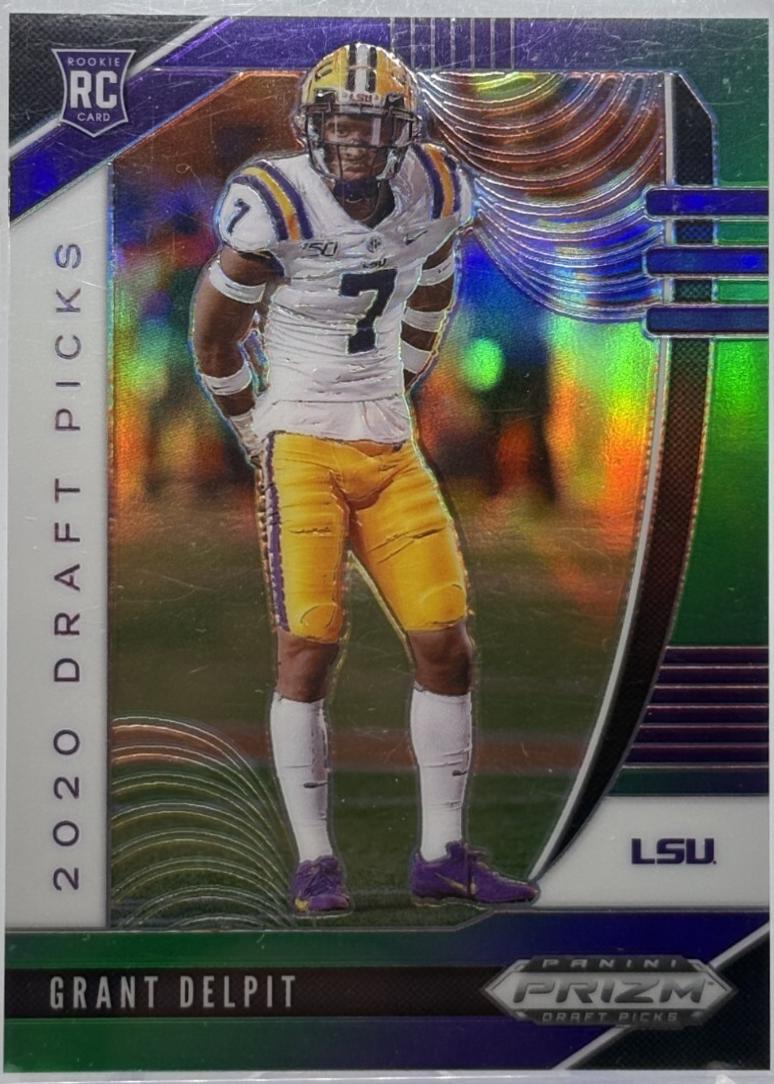 Grant Delpit [Purple, Green Prizm] #153