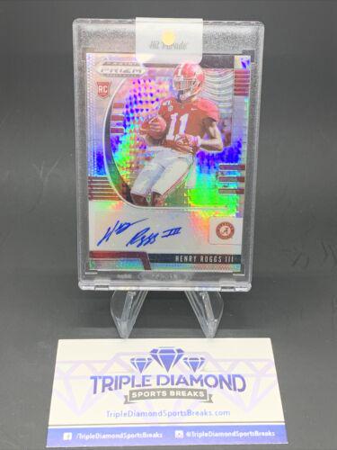 Henry Ruggs III [Autograph Hyper Prizm] #109