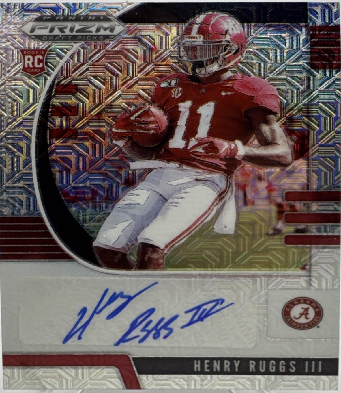 Henry Ruggs III [Autograph Mojo Prizm] #109