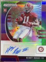 Henry Ruggs III [Autograph Purple Green Prizm] #109