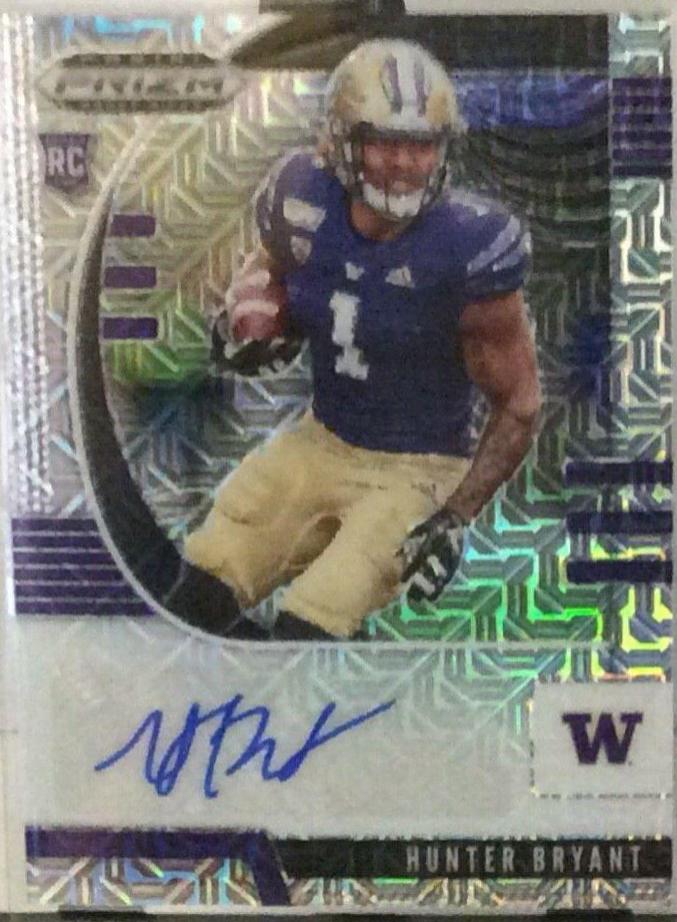 Hunter Bryant [Autograph Mojo Prizm] #285