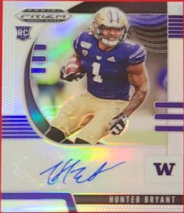 Hunter Bryant [Autograph Snakeskin Prizm] #285