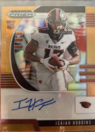Isaiah Hodgins [Autograph Orange Prizm] #267