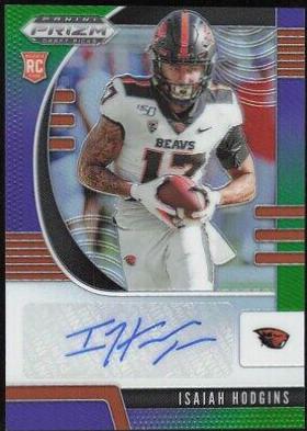 Isaiah Hodgins [Autograph Purple Green Prizm] #267
