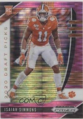 Isaiah Simmons [Pink Pulsar Prizm] #154