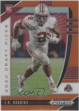 J.K. Dobbins [Orange Prizm] #114