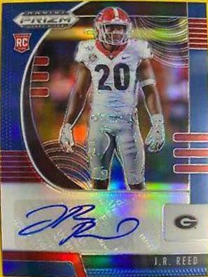 J.R. Reed [Autograph Blue Prizm] #297