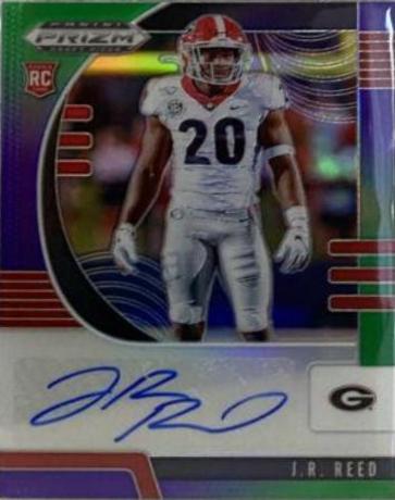 J.R. Reed [Autograph Purple Green Prizm] #297