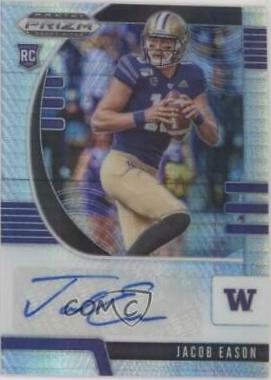Jacob Eason [Autograph Hyper Prizm] #115