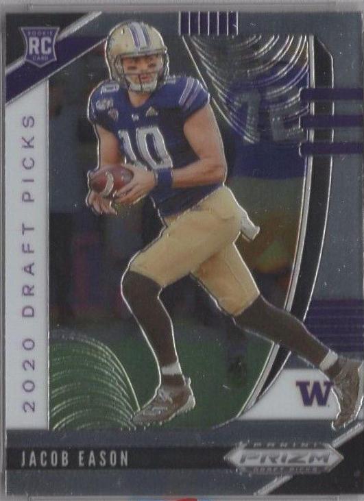 Jacob Eason [Carolina Blue Prizm] #115