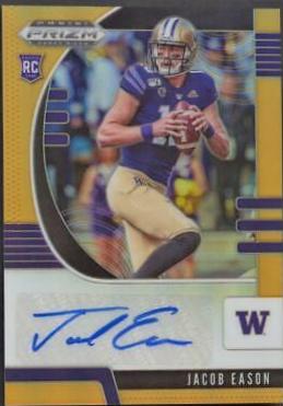 Jacob Eason [Neon Orange Prizm] #115