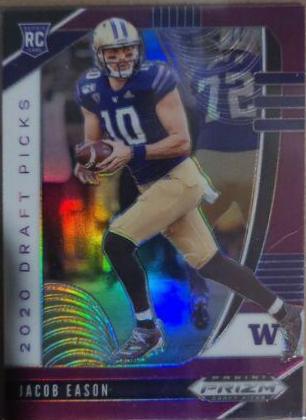 Jacob Eason [Purple Prizm] #115